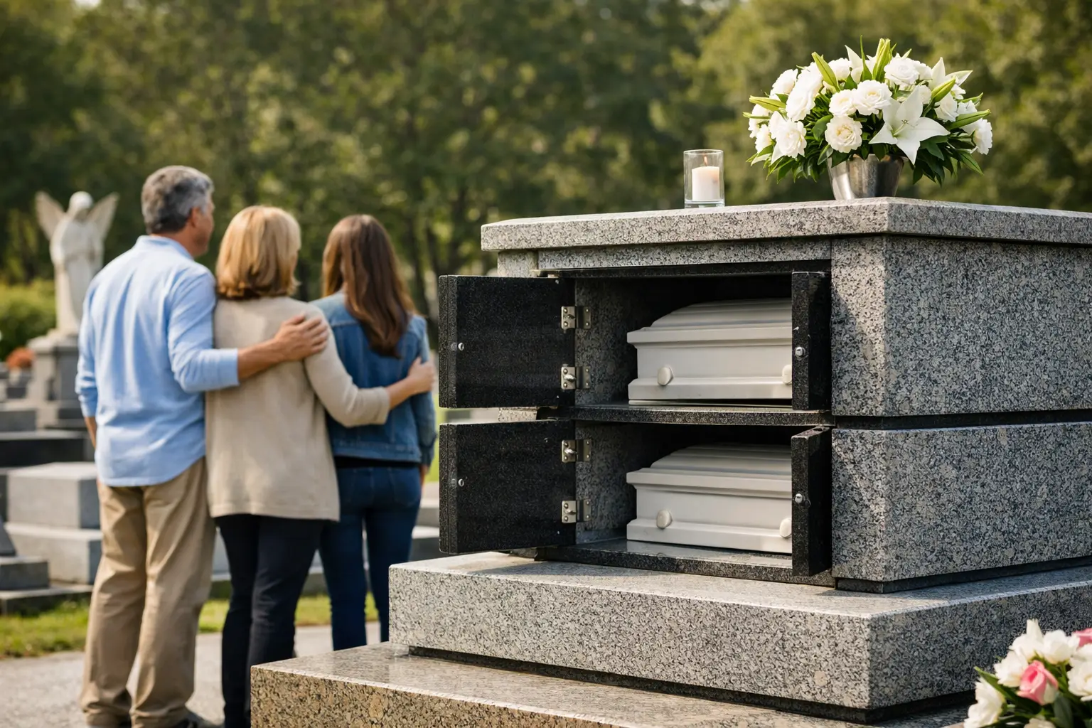 Como funciona jazigo familiar na prática